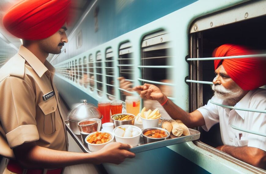 food in train