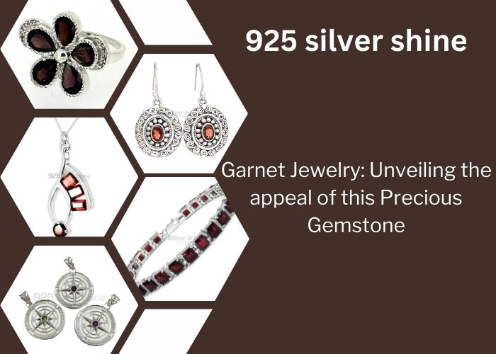 Garnet jewelry