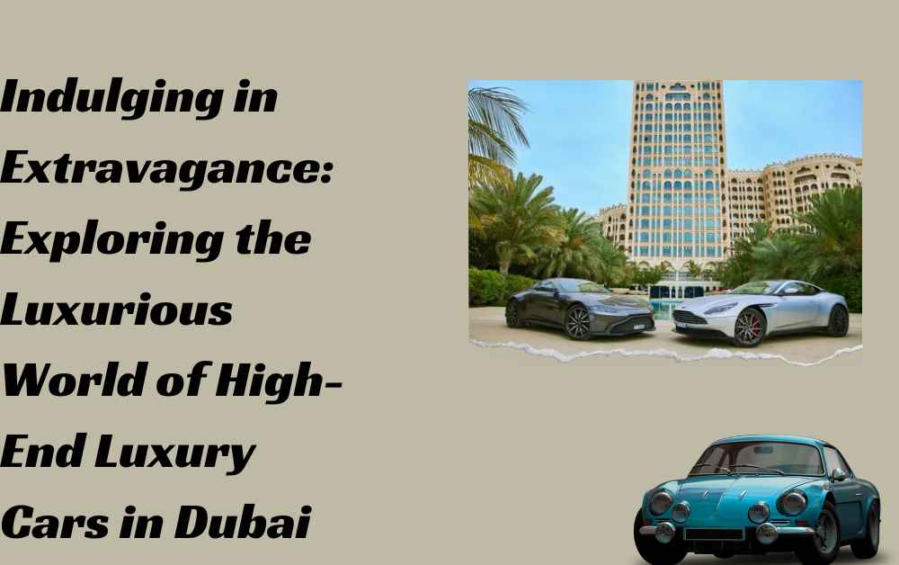 luxury car in Dubai