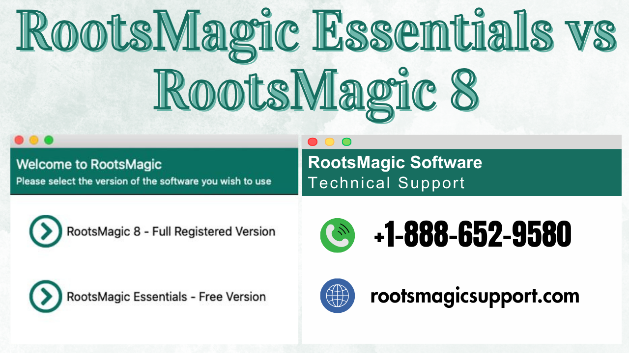 RootsMagic Essentials & RootsMagic 8