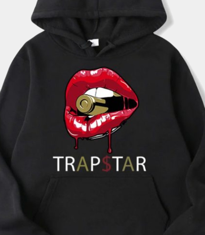 Features and design of the Trapstar Tracksuit and T-shirt