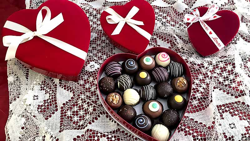 Valentine Chocolate Delivery
