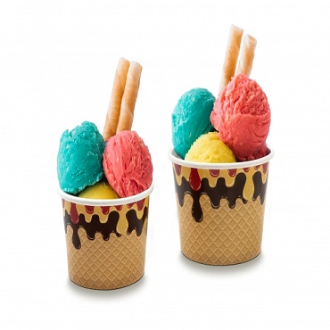 Custom Ice Cream Cups