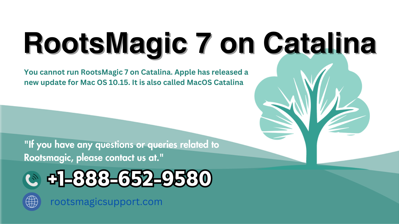 RootsMagic 7 on Catalina