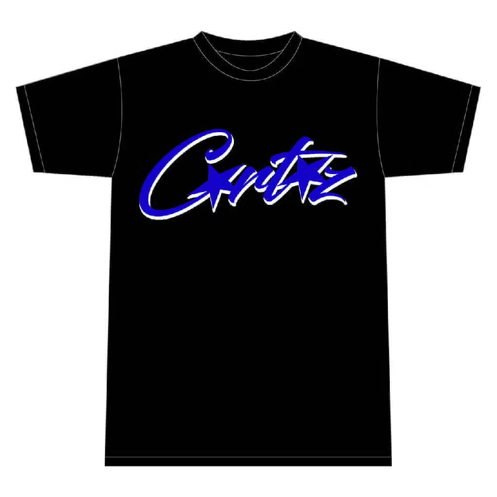 Crtz T shirt Black Blue1