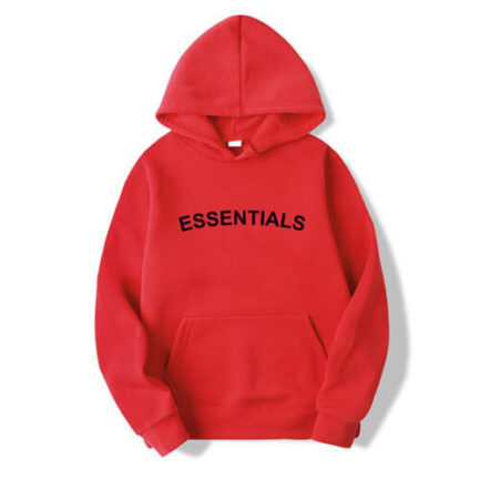 Unveiling the Versatility of Red Essentials Hoodie: A Wardrobe Must-Have