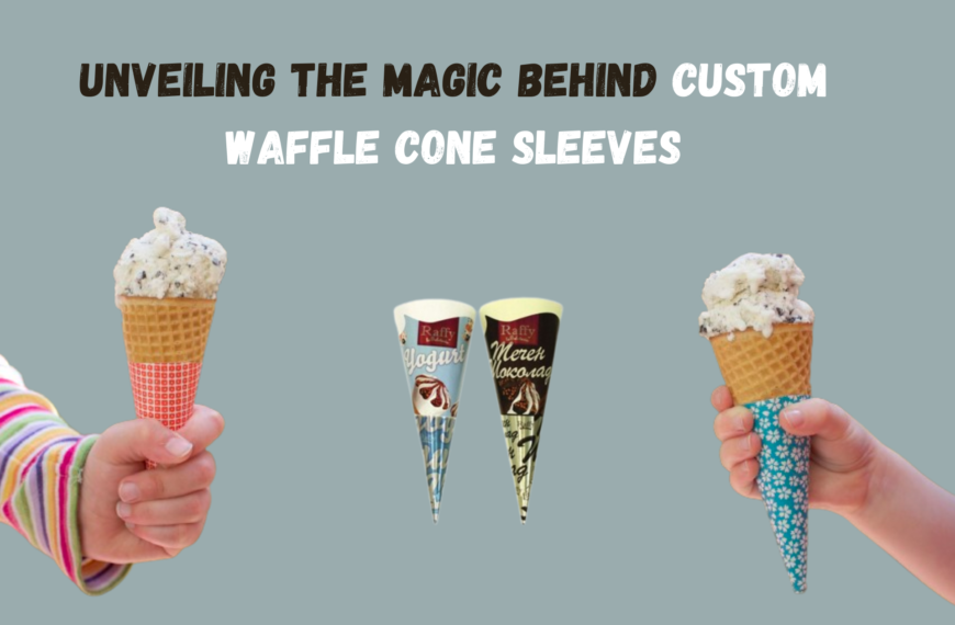 Unveiling The Magic Behind Custom Waffle Cone Sleeves