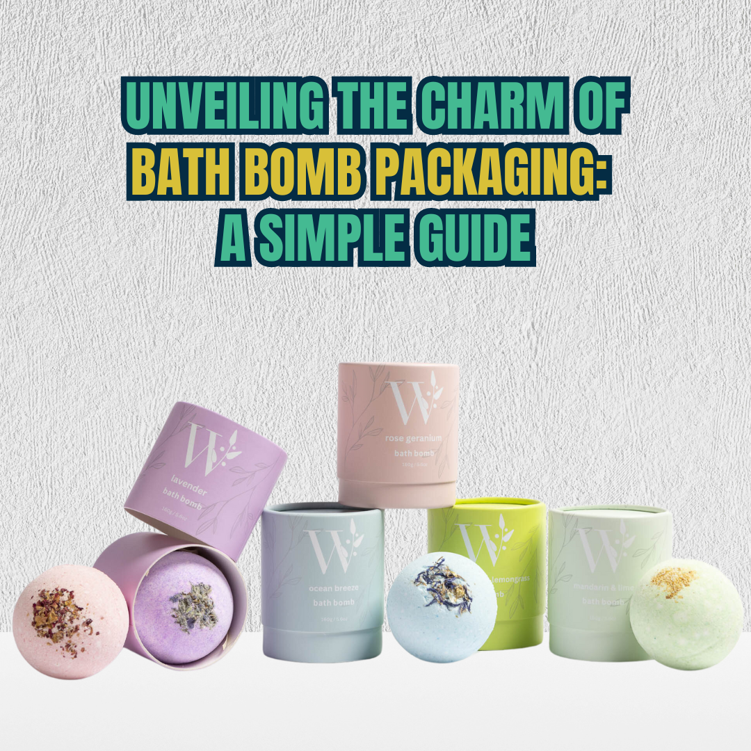 Bath Bomb packaging
