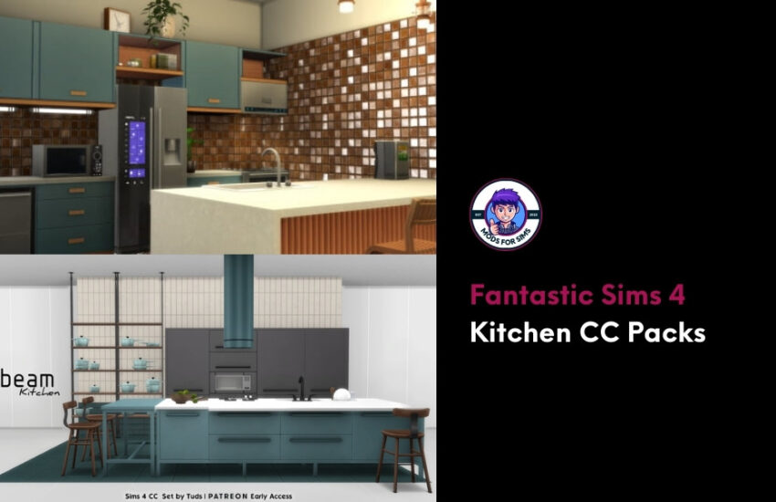 Sims 4 Kitchen CC Packs